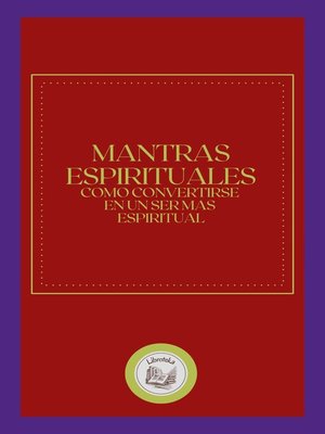 cover image of MANTRAS ESPIRITUALES